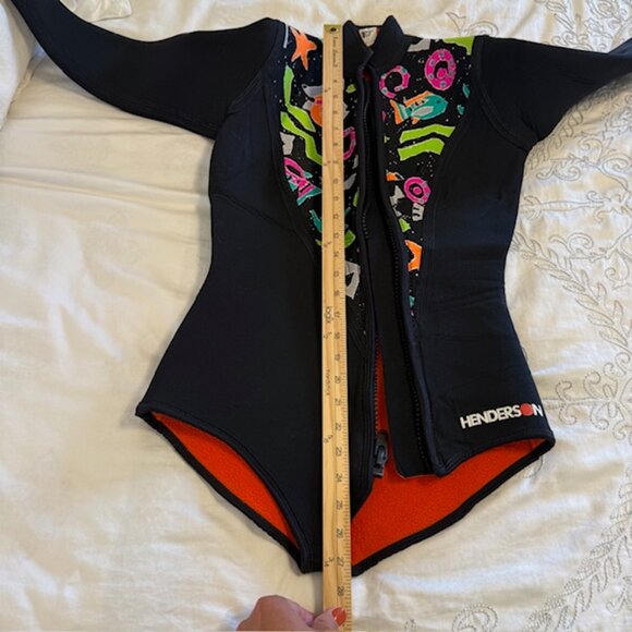 Henderson Women’s Medium Size 8 Wetsuit | Front Zip | Geometric Print - Picture 11 of 12